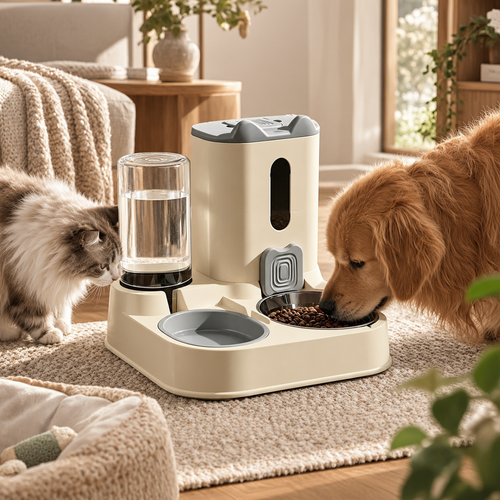 Automatic Pet Feeder & Water Station
