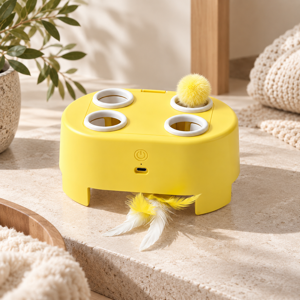 Interactive Pop-Up Cat Toy