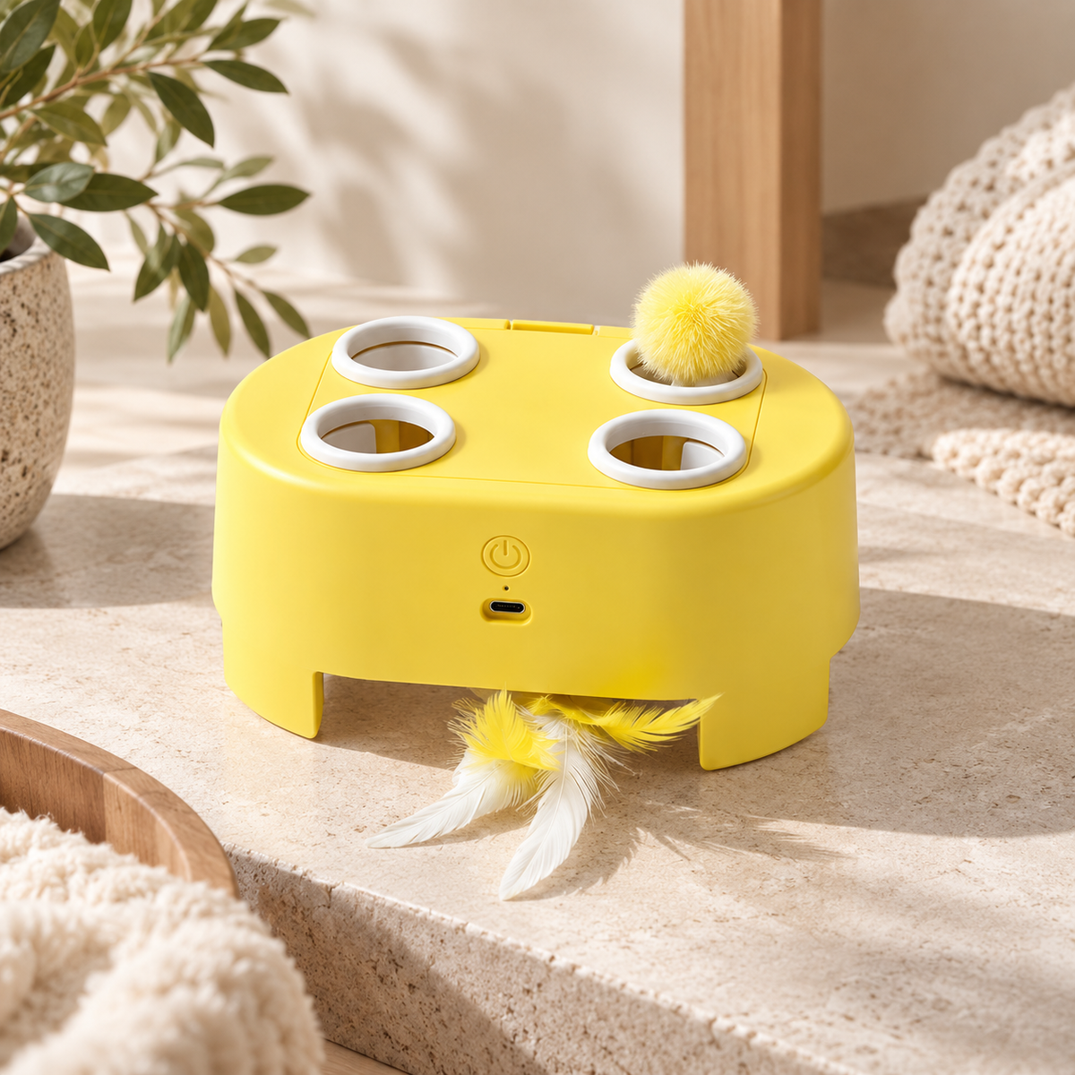 Interactive Pop-Up Cat Toy